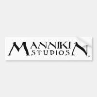 Text för logotyp för Mannikin studior riklig