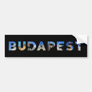 text för namn för insida för budapest stadshung bildekal