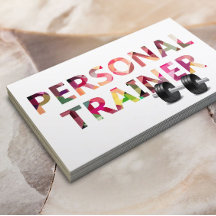 Text för personlig träning Geometric Mosaic