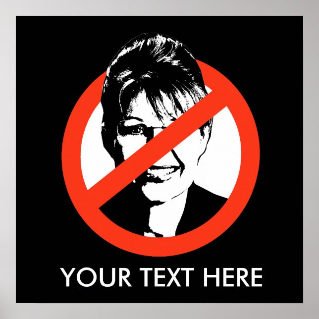 Text för Poster/Anpassningsbar av antipalin Poster (Framsidan)