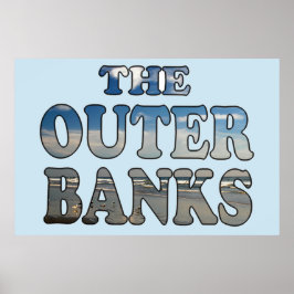 Text för yttre Banker Poster