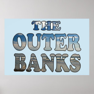 Text för yttre Banker Poster
