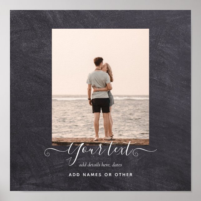 Text-kalkylpaneltema för Anpassningsbar med modern Poster (Framsidan)