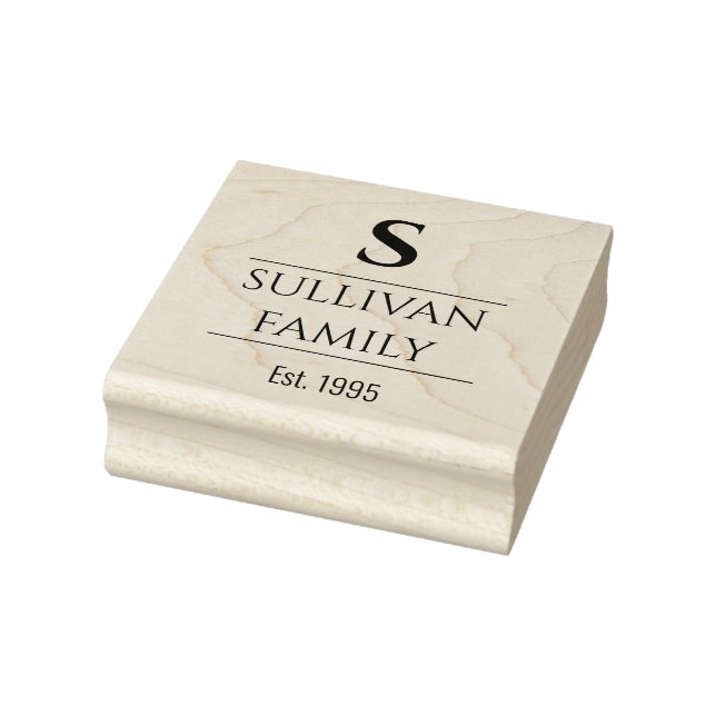 Text med inledande brev stämpel (Stämpel)