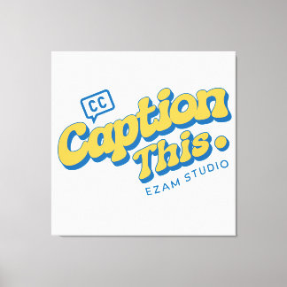 text minimal design canvastryck