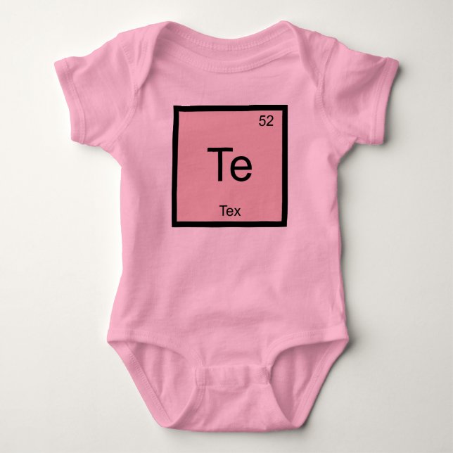 Text Namn Kemi Element Periodiska Systemet Tee Shirt (Framsida)