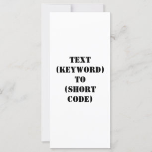 TEXT (NYCKELORD) TILL (KORT-KOD)