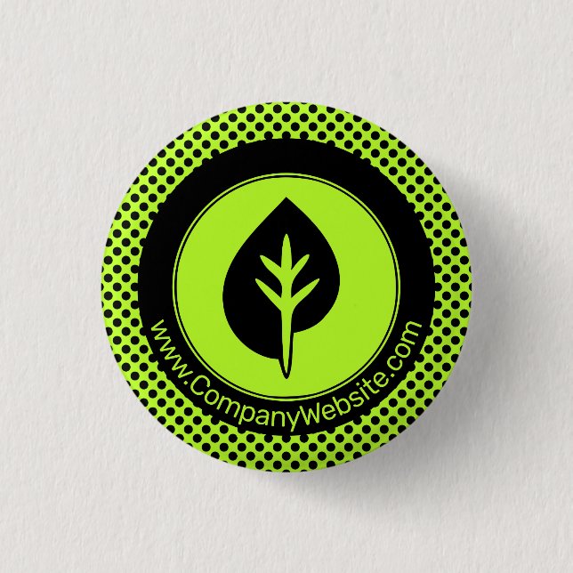 Text och Logotyp för Anpassningsbar för små företa Knapp (Framsida)