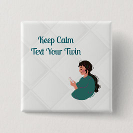 Text på din tvilling knapp