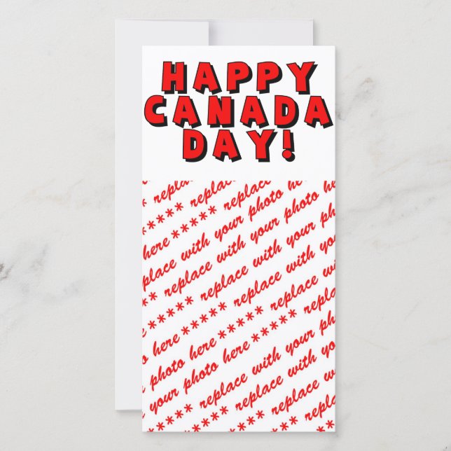 Textbild för Lycklig Canada Day (Framsida)