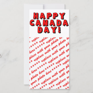 Textbild för Lycklig Canada Day