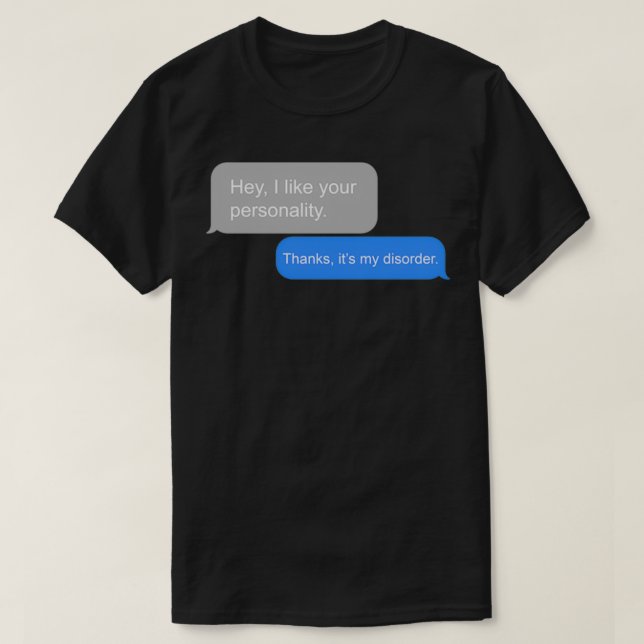 Textbubbla tack3 t shirt (Design framsida)