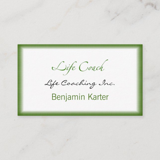 Textbyte för livstidscoachning rådkort (Framsida)