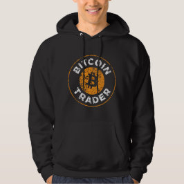 Textcirkulär för textcirkel för Bitcoin Trader Gru Hoodie