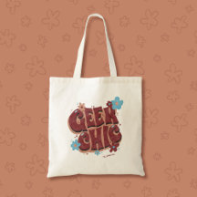 Textdesign för länkad Blommigt i Geek Chic