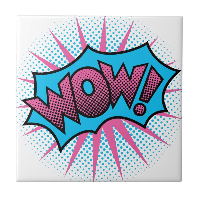 Textdesign för wow kakelplatta (Framsidan)