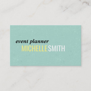 Textdesign // Mint Visitkort