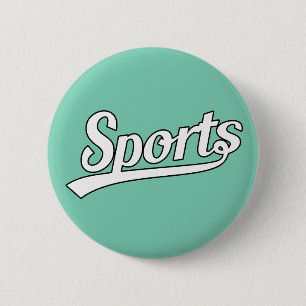 Textdesign: SPORTS vit + egen text och egna idéer Knapp
