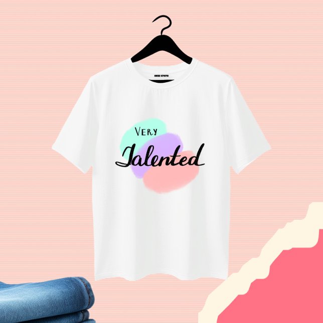 Textdesign T Shirt (Skapare uppladdad)