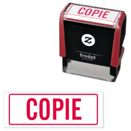 Texte COPIE Självfärgande Stämpel