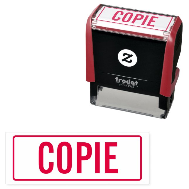 Texte COPIE Självfärgande Stämpel (In Situ)