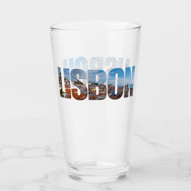 Texten från Lissabon som består av den gamla pansa Glaskopp (Framsida)