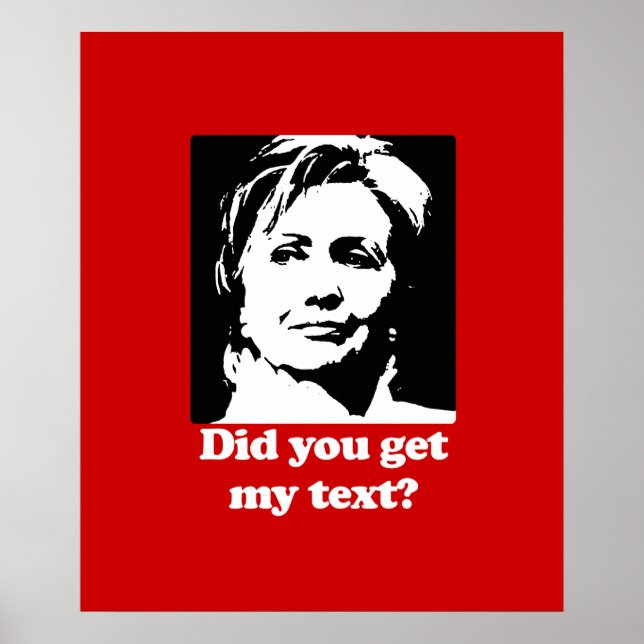 Texter från Hillary Poster (Framsidan)