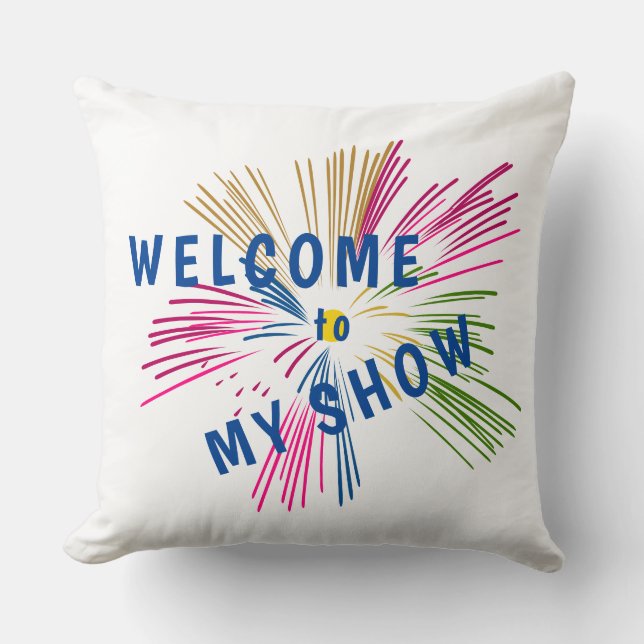 Texter om Fireworks Kudde (Framsida)