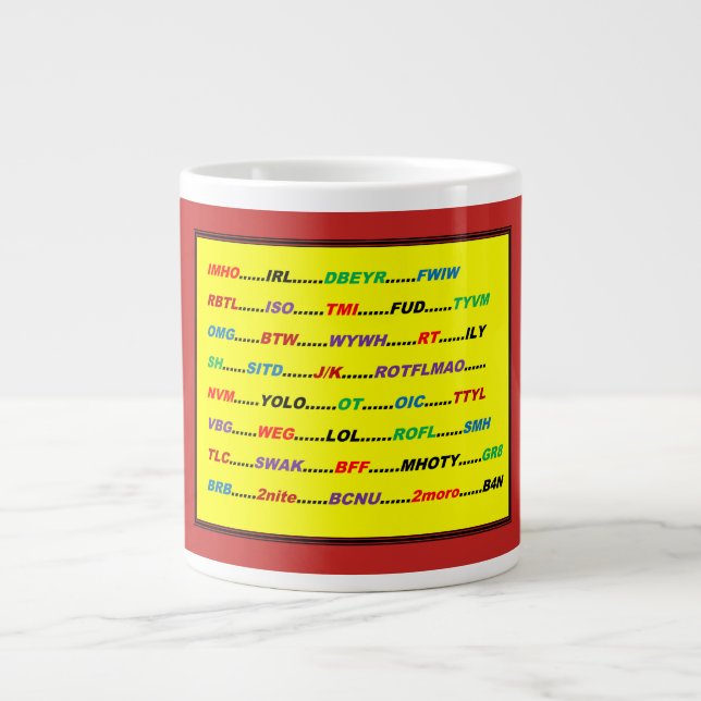 TEXTERA MUGG JUMBO MUGG (Framsidan)