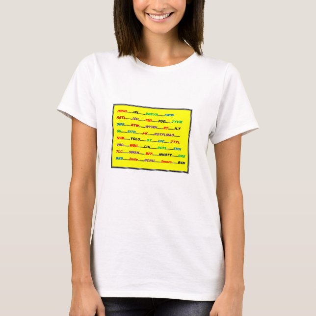 TEXTERA T-shirt (Framsida)