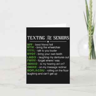 Textering för chefer, bästa vän för Fell funny för Kort