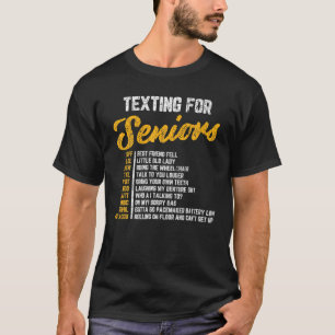 Textering för chefsfirman Eldera 70th Birthday Gra T Shirt