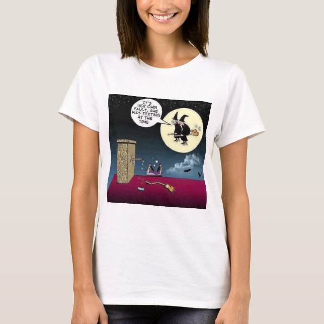 Textering och kantning av ett rum tee shirt (Framsida)