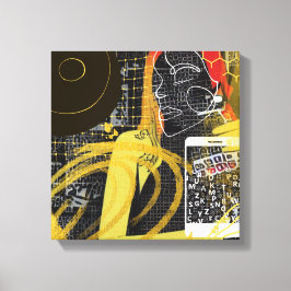 Texteringsvänner Canvastryck