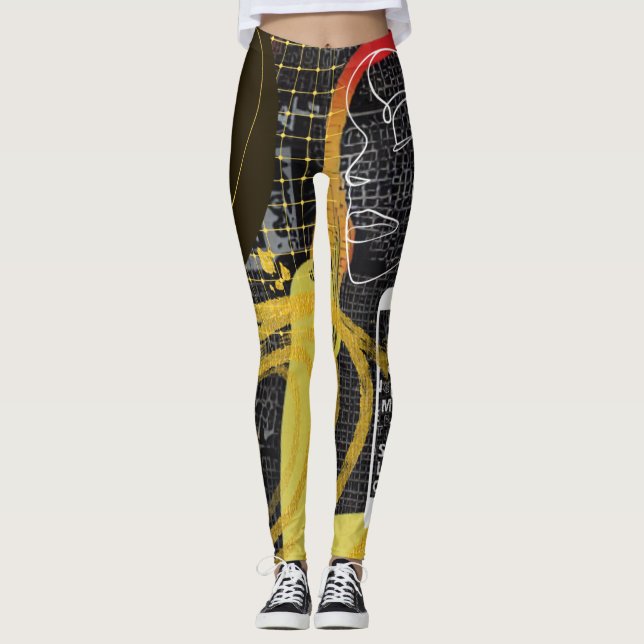 Texteringsvänner Leggings (Framsida)