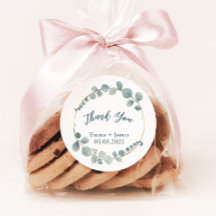 Textetikett Eucalyptus Anpassade