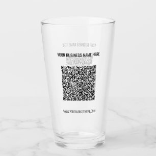 Textglasmall för QR-kodsökning - Info och Anpassni Glaskopp