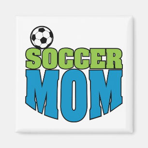 textgrafik i fotboll mamma magnet