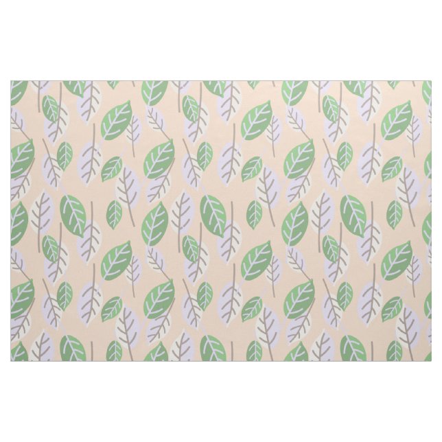 Textil av pastelltyp löv (Yard)