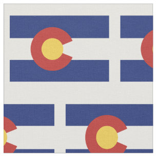 Textil för tyg DIY för Colorado statlig