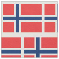 Textil för tyg DIY för norskt flaggamönster