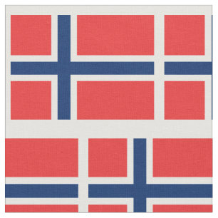 Textil för tyg DIY för norskt flaggamönster
