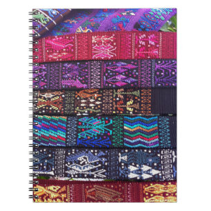Textildesign i Guatemala Anteckningsbok