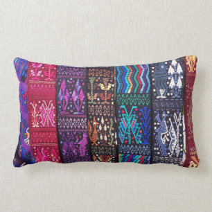 Textildesign i Guatemala Lumbarkudde