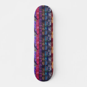 Textildesign i Guatemala Mini Skateboard Bräda 18,5 Cm