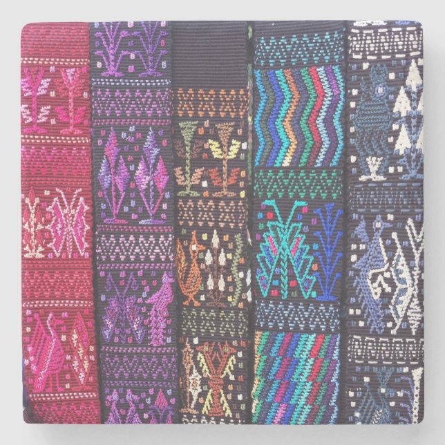 Textildesign i Guatemala Stenunderlägg (Framsidan)