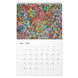 Textildesign Kalender