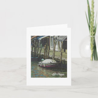 Textile Art Venedig Notecard Kort