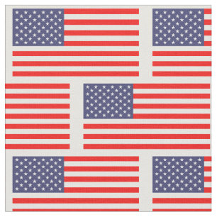 Textilier av Patriotic American flagga mönster DI Tyg
