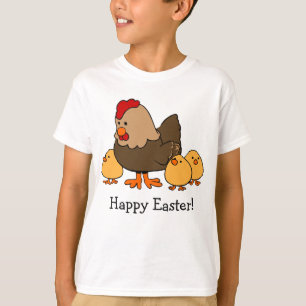 Textilier för anpassningsbar av kycklingillustrati t-shirt